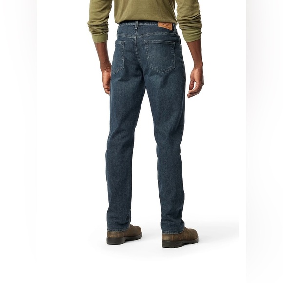 Signature by Levi Strauss Men's Blue Straight Jeans - Picture 6 of 11